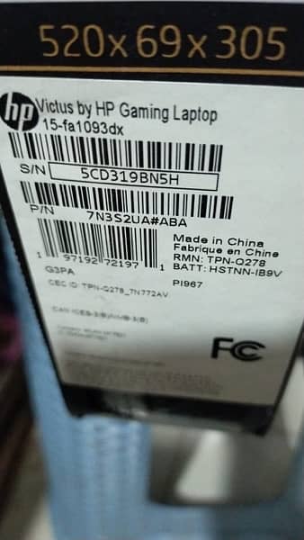 Hp victus 15fa-1093dx