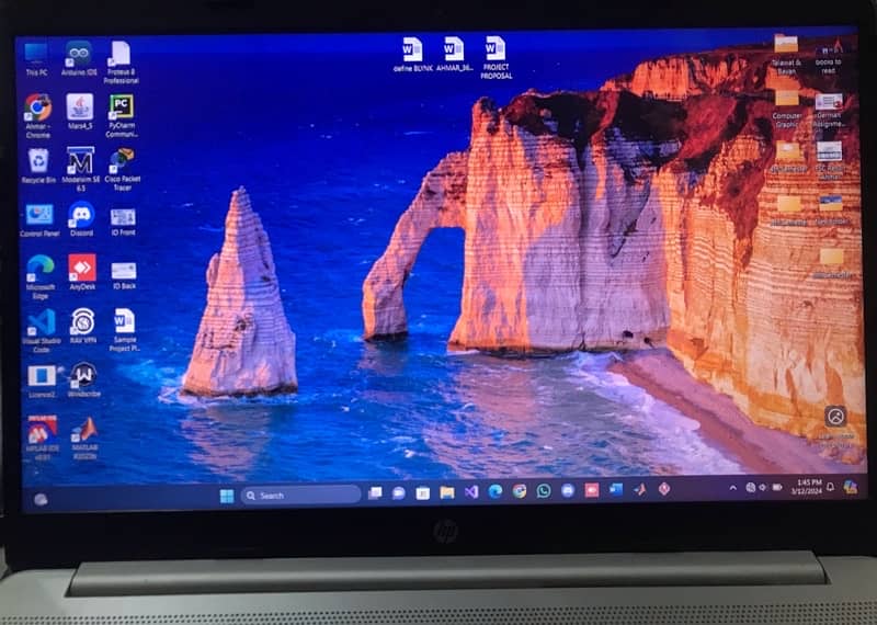 HP Core I5 10th generation 256gb 8gb