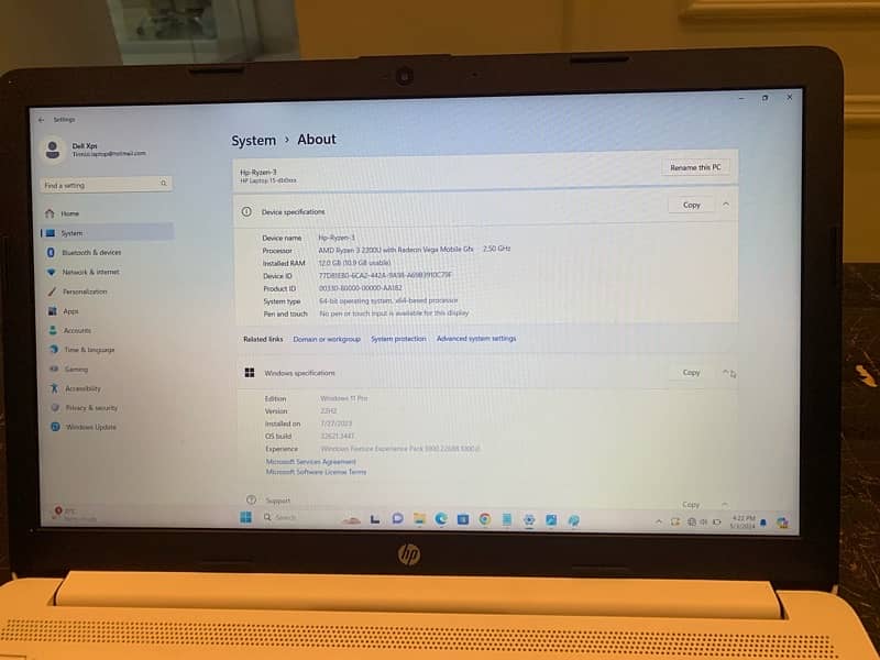 HP- Ryzen-3