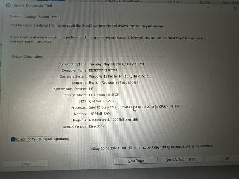 HP Elitebook 840 G5