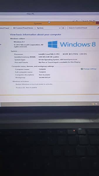 laptop boht lush condition hi all ok hi charger aur bag KY sath.