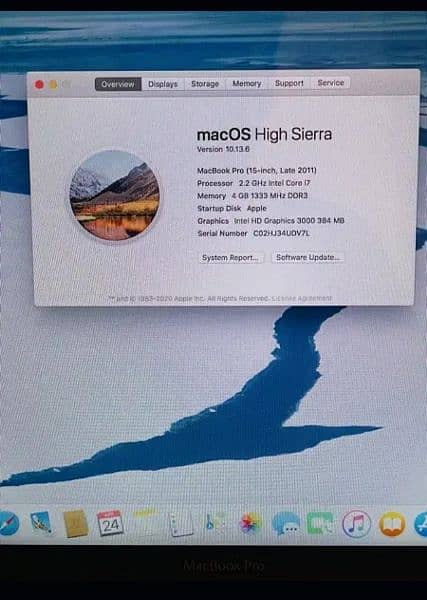 Apple MacBook Pro Late 2011 for sale in best price