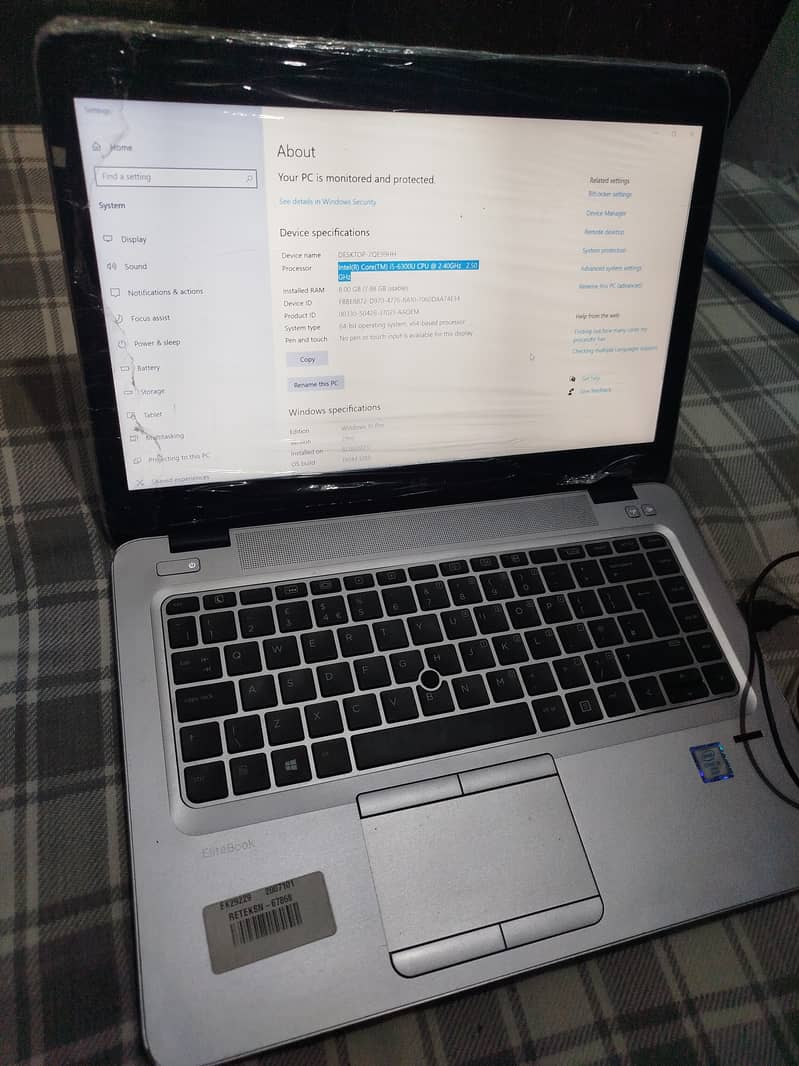 HP Core i5 6 Generation intel(R)