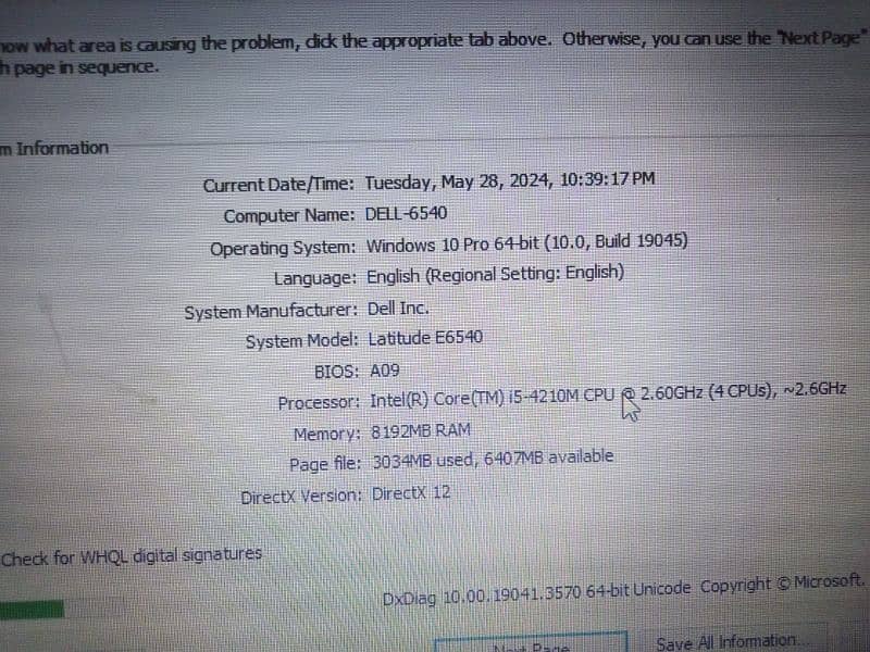 Dell latitude E6540