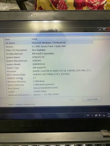 Lenovo i5 4th Generation
