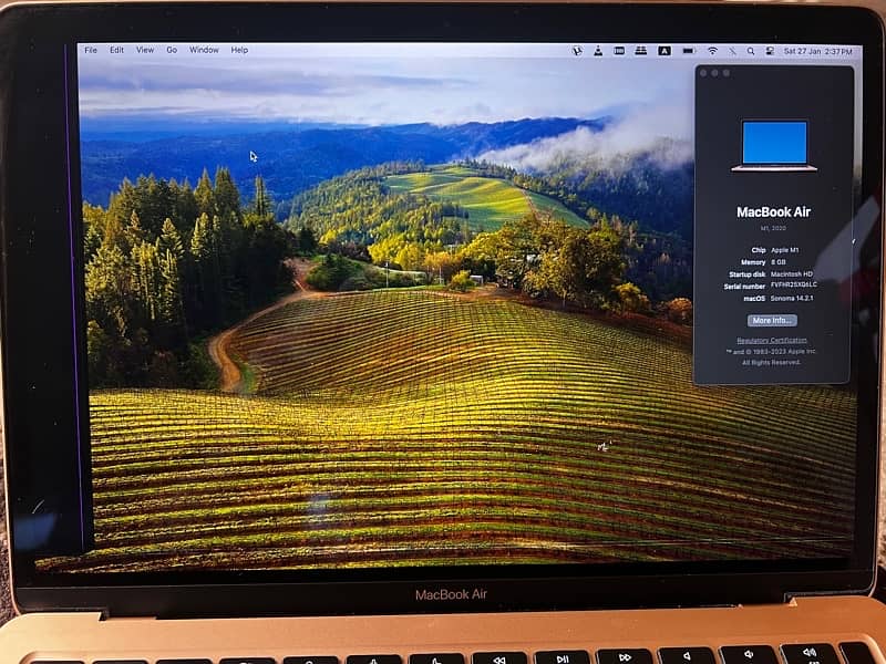 Macbook Air M1 2020 256GB Rose Gold