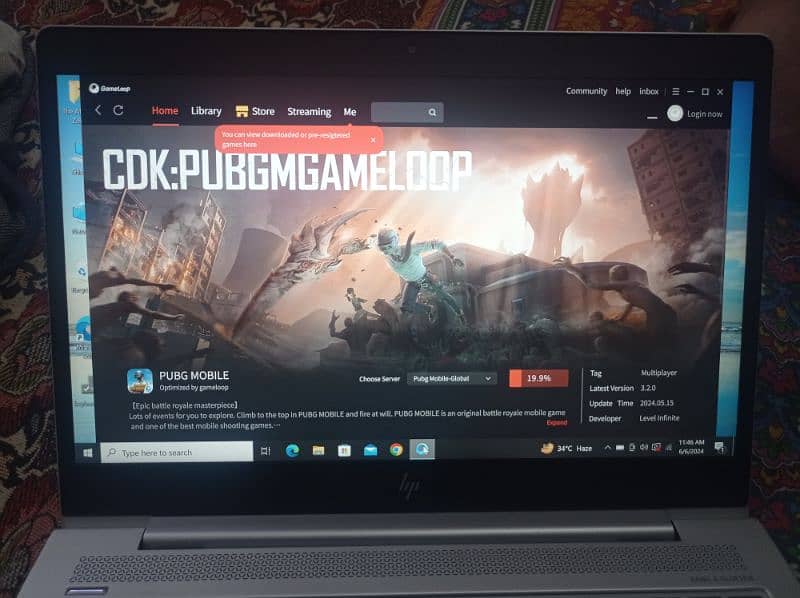 HP Elitebook Ryzen 3 3300 U Gaming