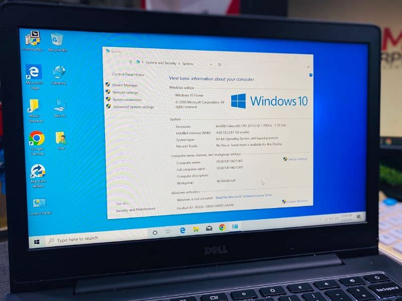 Dell 7310    Max 2.7 GHZ   4GB / 128GB    Window10    Battery 5 Hours