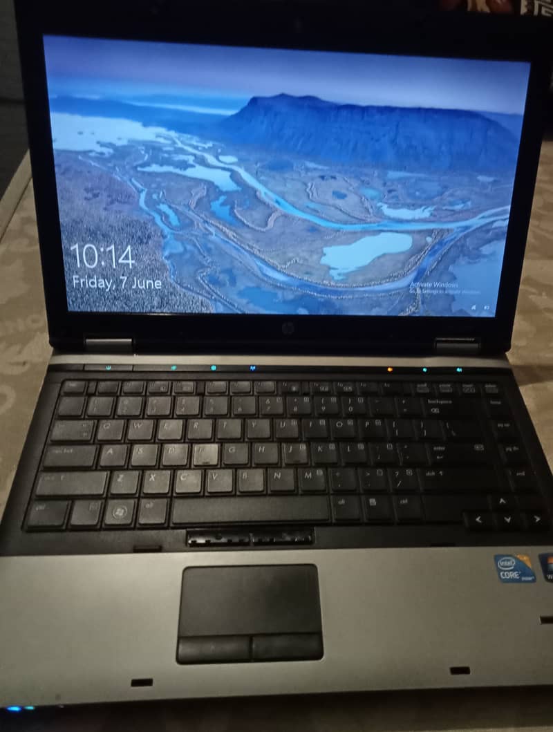 HP ProBook 6450b. 4GB of RAM, 120GB SSD storage, 14-inch HD display