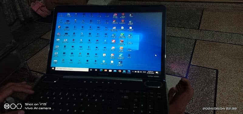 Laptop Toshiba model