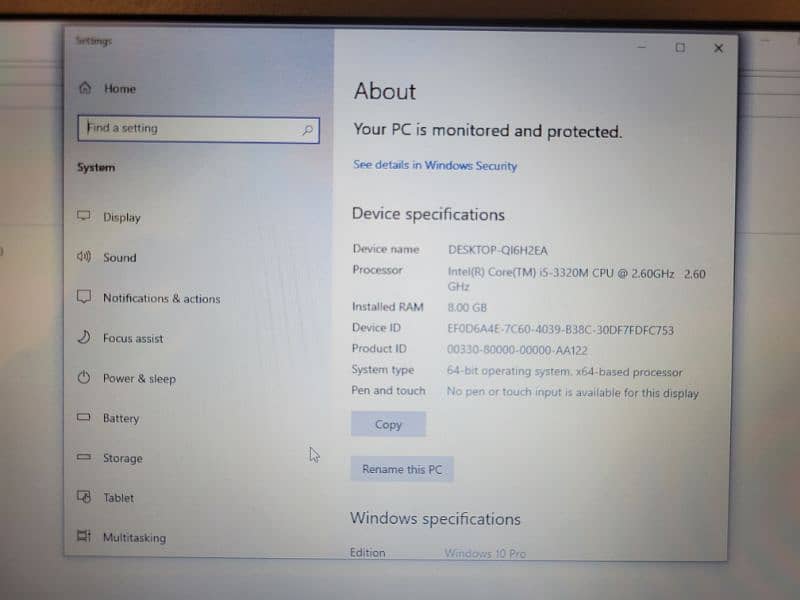 Dell lattitude E6430