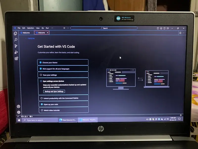 HP Probook i5 8th gen 8/150gb Ssd laptop