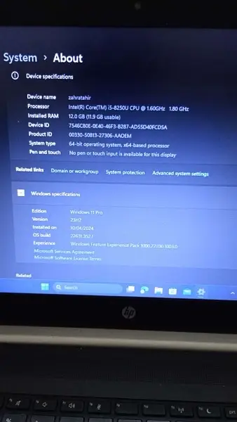 My i5 8 generation laptop sell