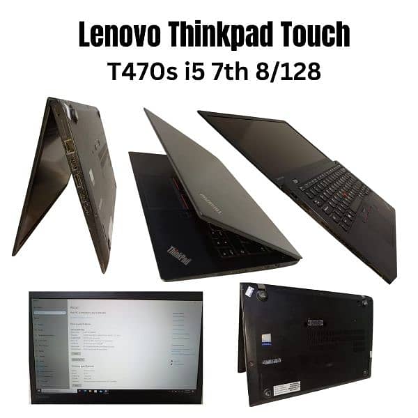 Lenovo T480 touchscreen i5 8th/8/256