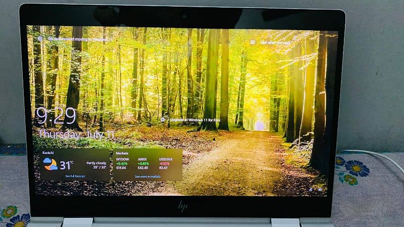 HP core i5, 8th generation.