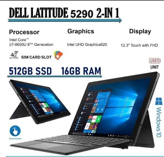 Dell Latitude 5290 2-in-1 i7 8th generation motherboard issue