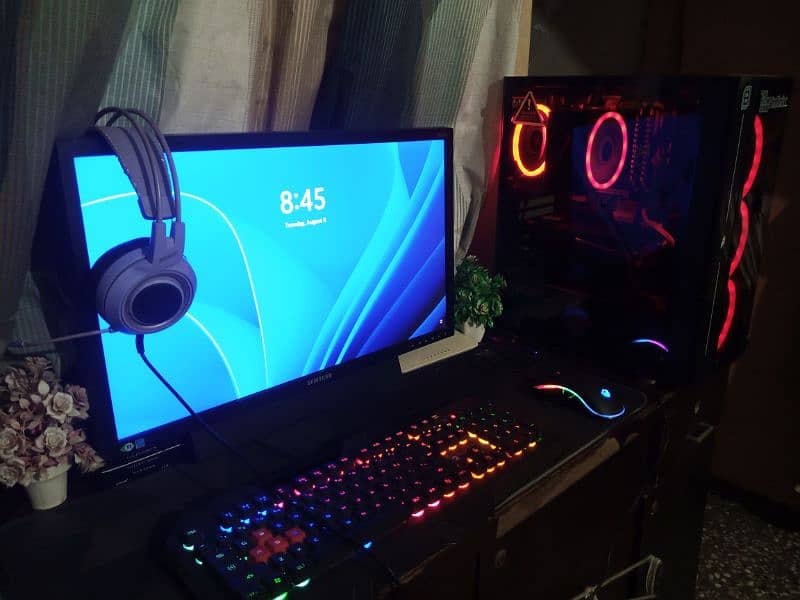 complete PC setup I5 4 generation urgent sale