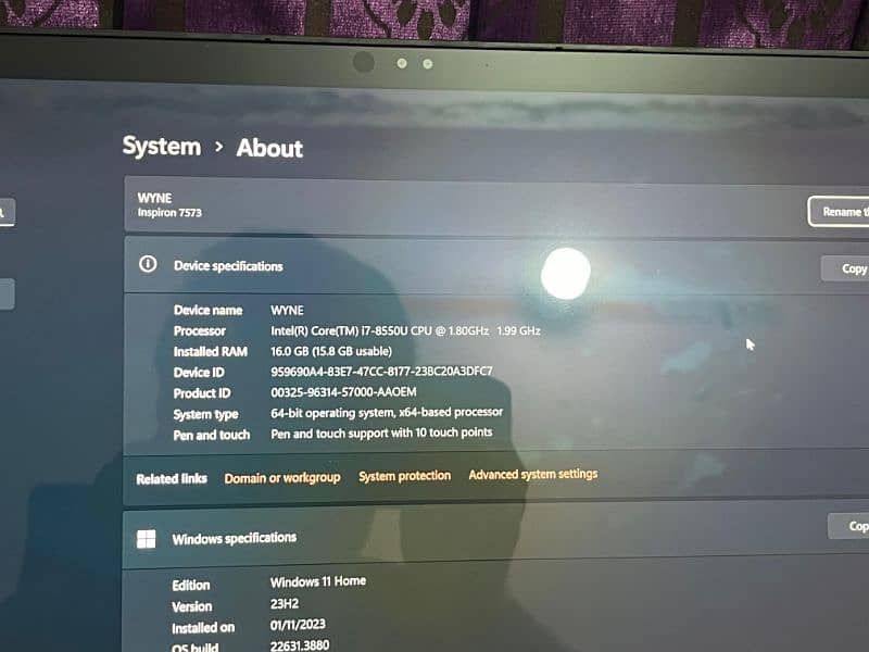 DELL Inspire 7573