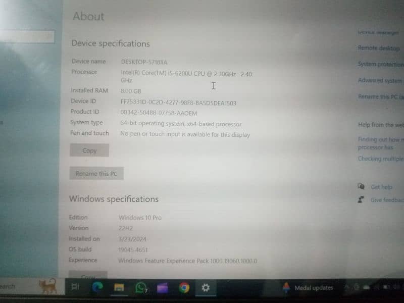 Laptop for sale