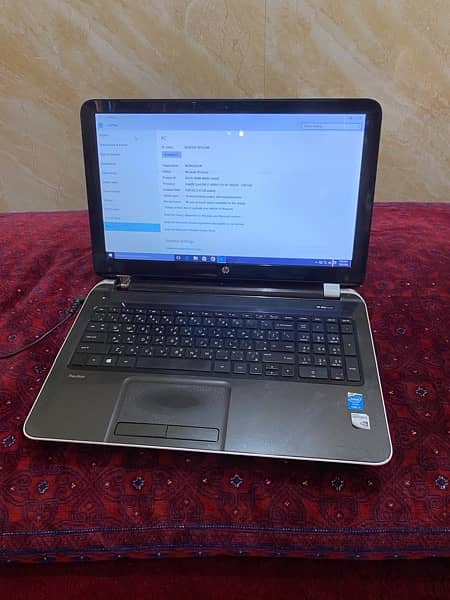 Hp pavilion 15 notebook pc  4th generation