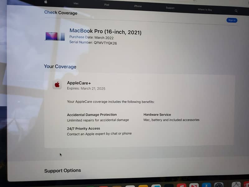 Macbook Pro M1 Pro 2021, 16