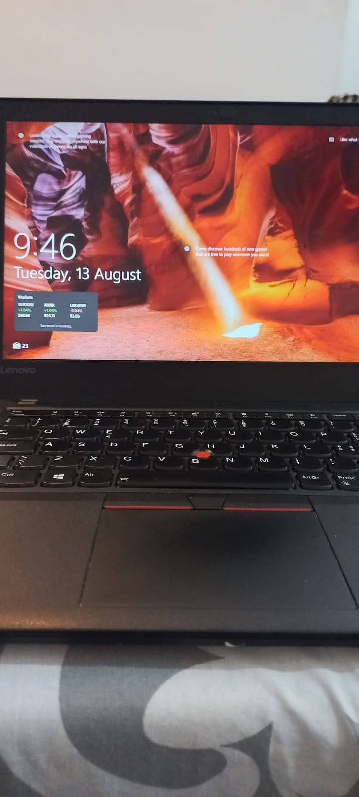 Lenovo Thinkpad T470 (500 SSD & 16 GB RAM)
