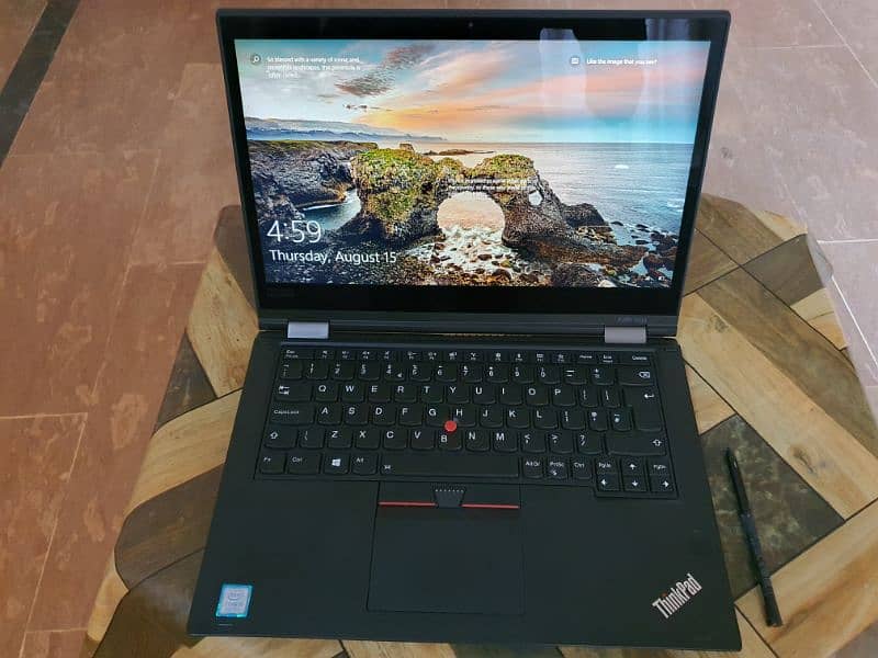 Linovo X380 Yoga, i5 8th Gen , 8 GB RAM , 6h battery timing.