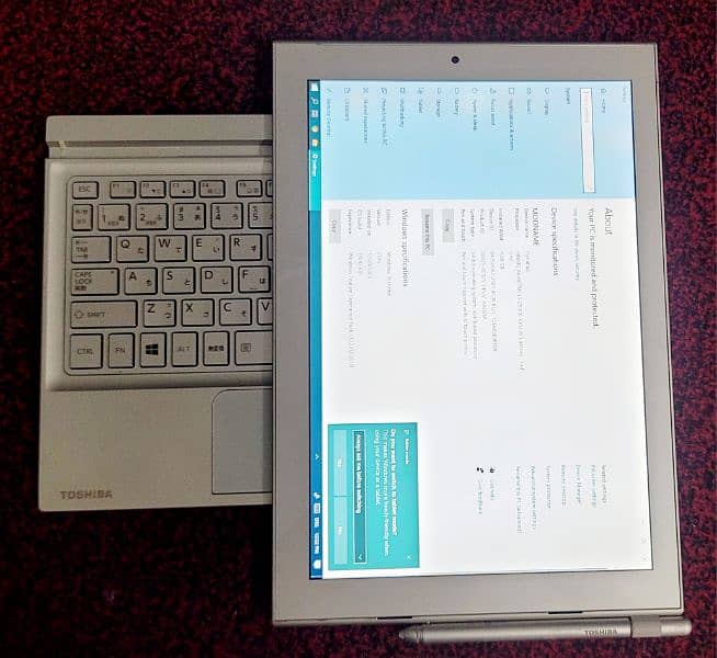 Toshiba dynapad N72 2in1