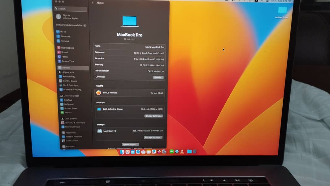 Apple MacBook Pro/Apple Laptops/Office work laptops/Gaming