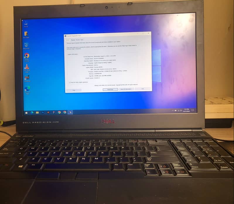 Dell Precision Workstation M4700 16 | 256 SSD | 1GB Graphic | i7 3rd