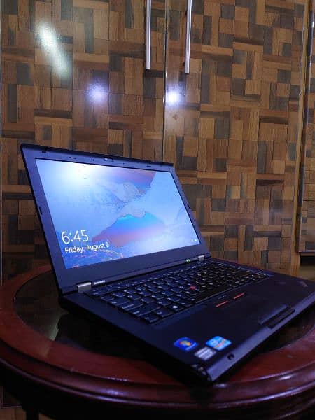 Lenovo ThinkPad with backlit keyboard