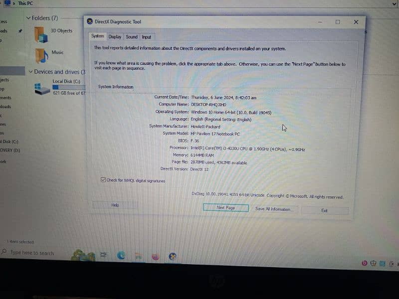 Laptop HP Pavilion 17 Notebook PC