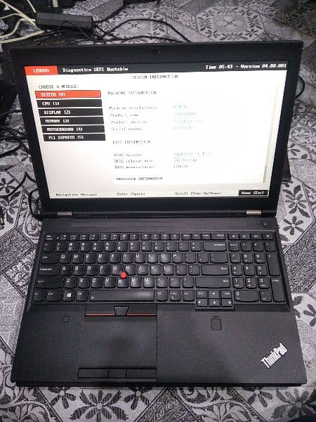 Graphic laptop Lenovo p51 4gb quadro m1200m corei7 7700hq 16gb 256ssd.