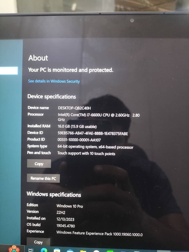 Core i7. . 6 generation. . touch screen. 2k. for sale