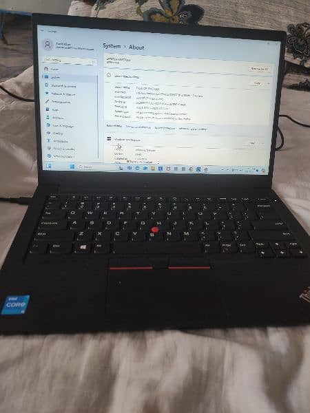 Lenovo core i5-11 generation  @2.40 2.42 GHz