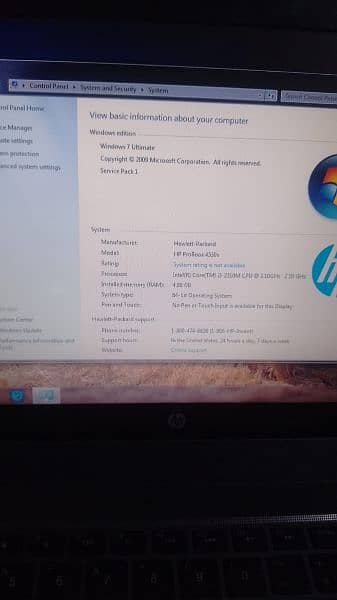 Hp pro book 4530s