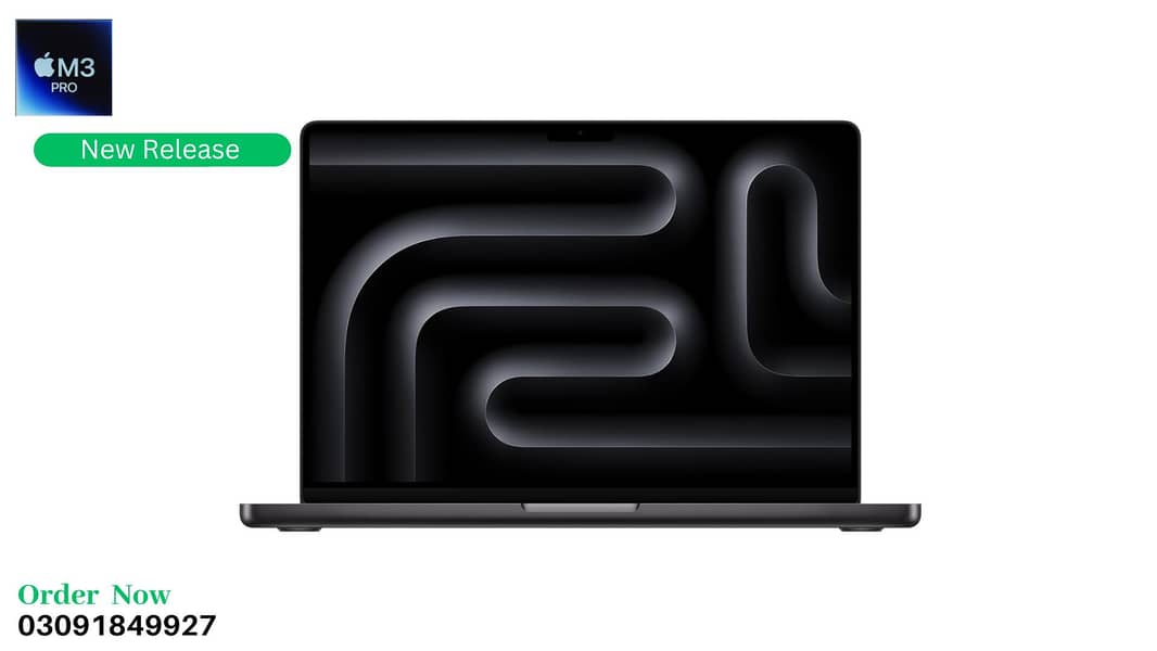 Apple Macbook Pro 14" Space Black M3 Pro Chip 18GB 1TB - Late 2023