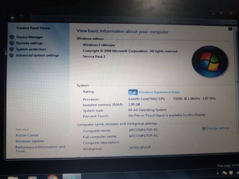 DELL LATITUDE D620