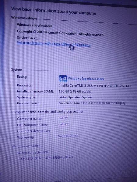 laptop Dell latitude E6420