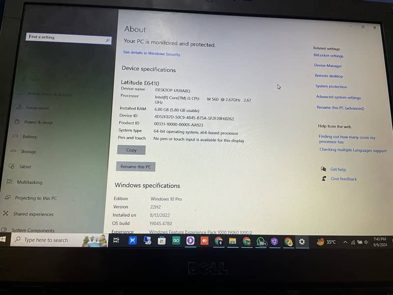 Dell Latitude E6410