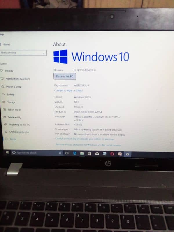 Hp ProBook 4530sI3 2nd gen 2.30ghz4 gb ram 500gb hdd