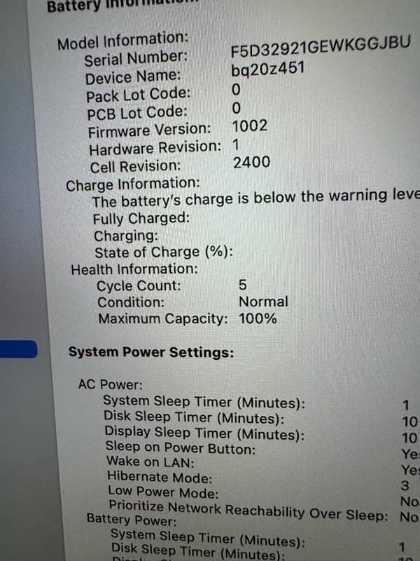 MacBook Pro 2022(Dec) M2 13”