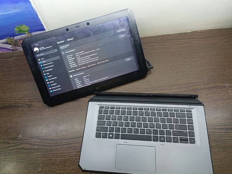 gaming and office laptop