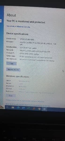 Lenovo good condition core i7 3rd generation 12gb ram 128ssd