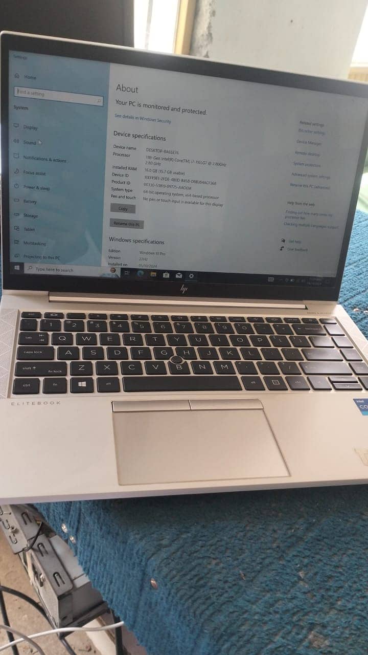 Core i7 ,11th Generation 16GB ram / 512 ssd HP 840 G8 Model Laptop