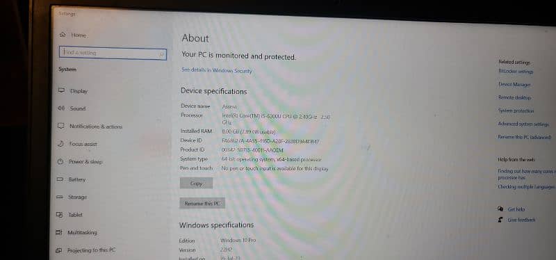 Dell latitude i5 6th generation for sale
