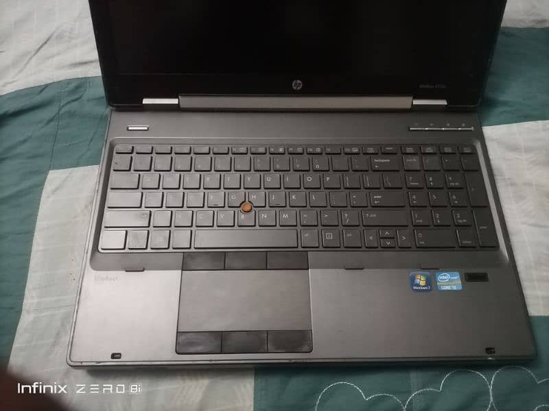 Hp Elitebook 8570w dead laptop use as parts for sale read discription