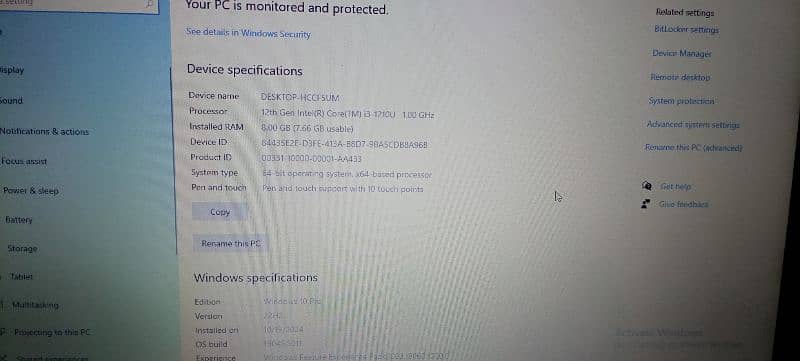 HP i3 12th generation 360 touch