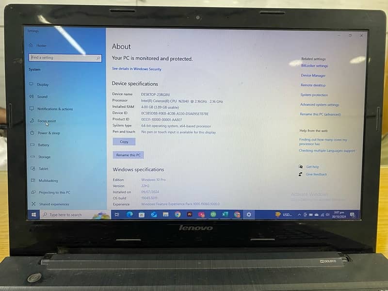 lenovo laptop g50