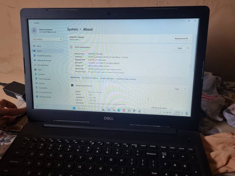 Dell Inspiron 3593 core i5 10th generation